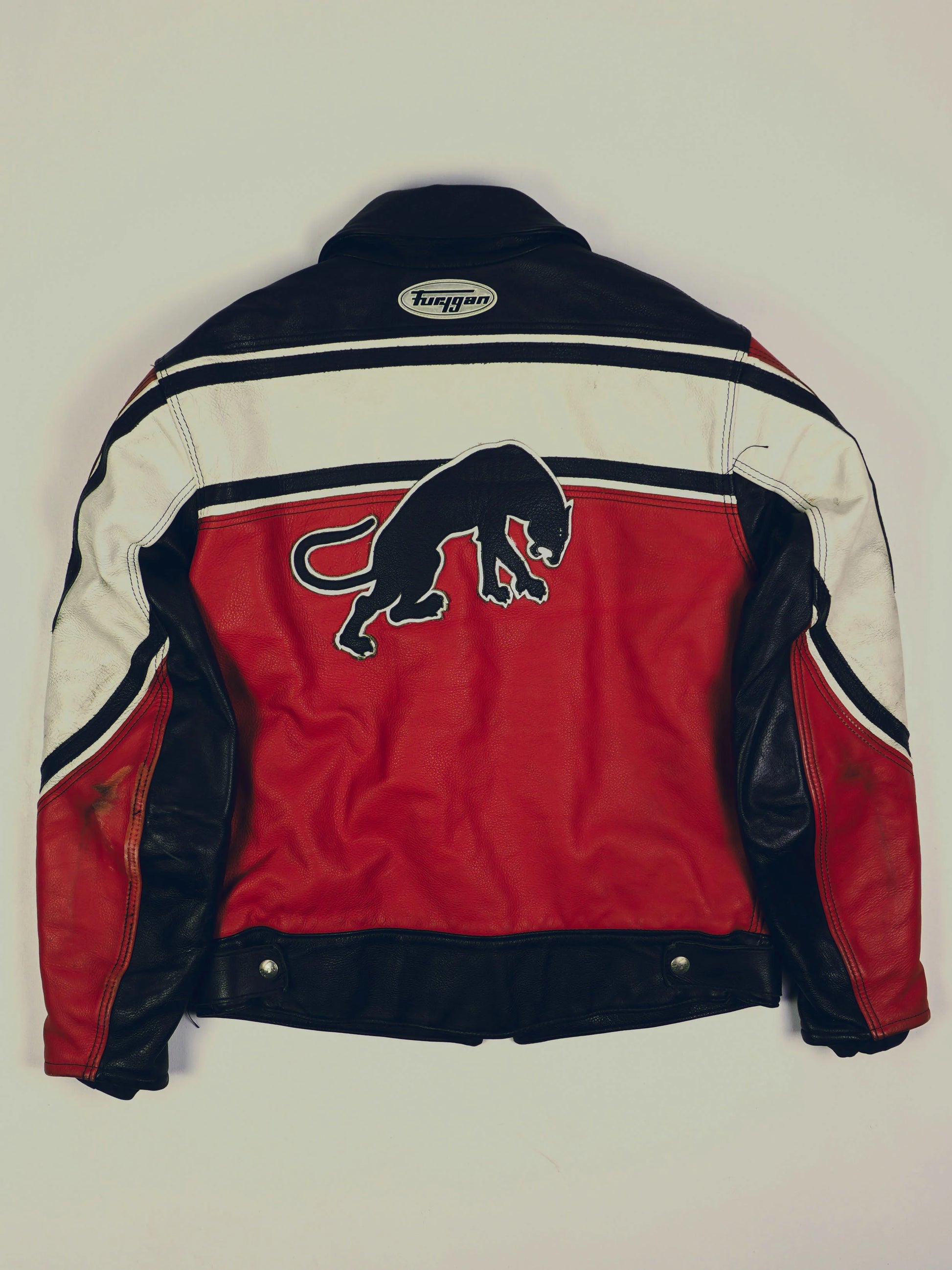 Vintage Furygan Lederjacke (S)