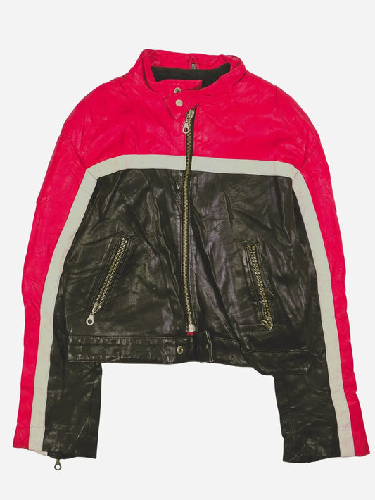 Vintage Lederjacke (M)