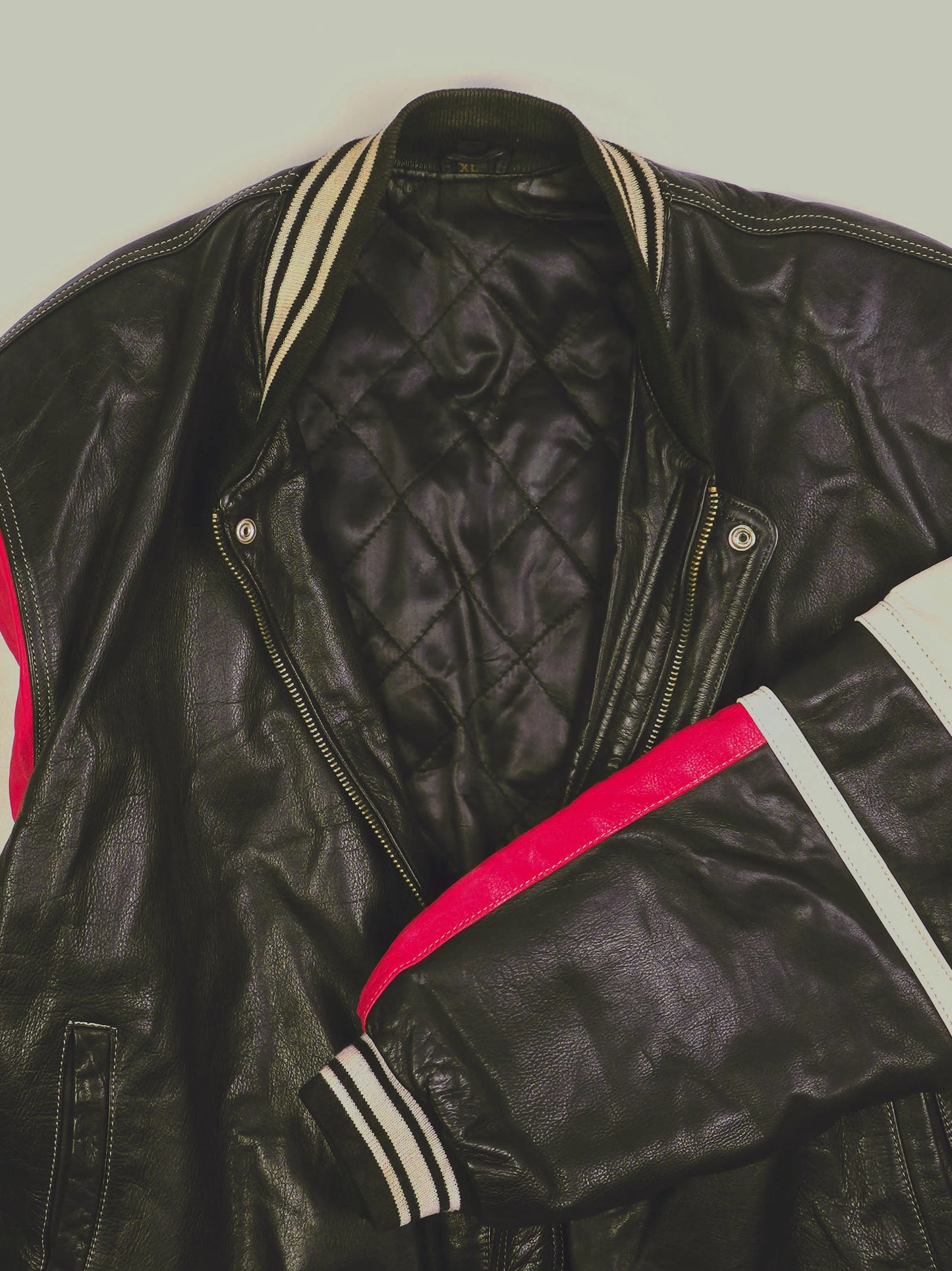 Vintage Kings Lederjacke (L)