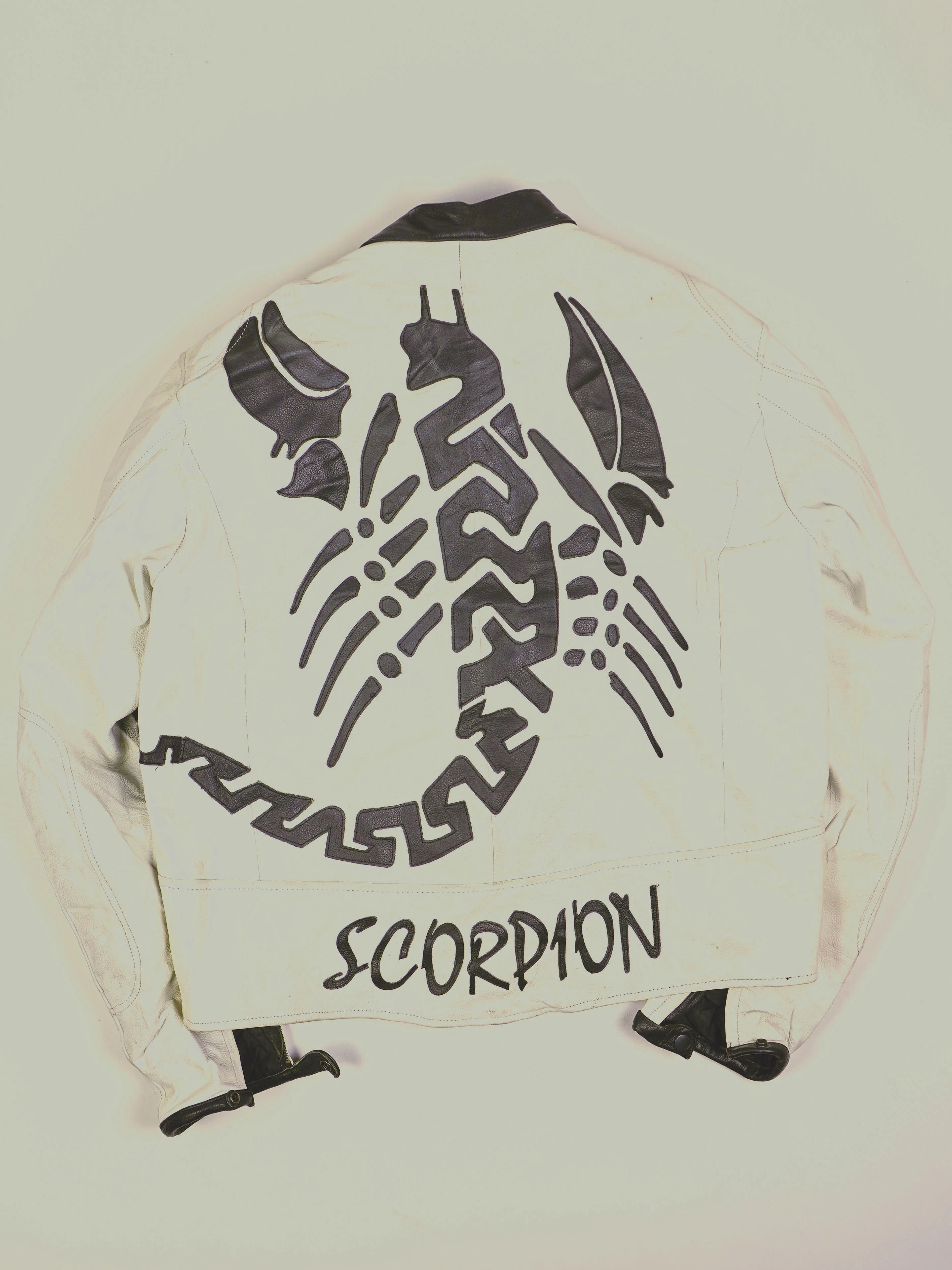 Vintage Scorpion Lederjacke (L)