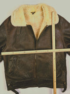 Vintage Piloten Lederjacke (L)