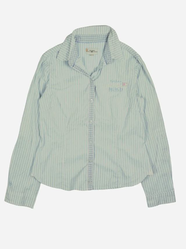 Vintage Langarm Hemd (S)
