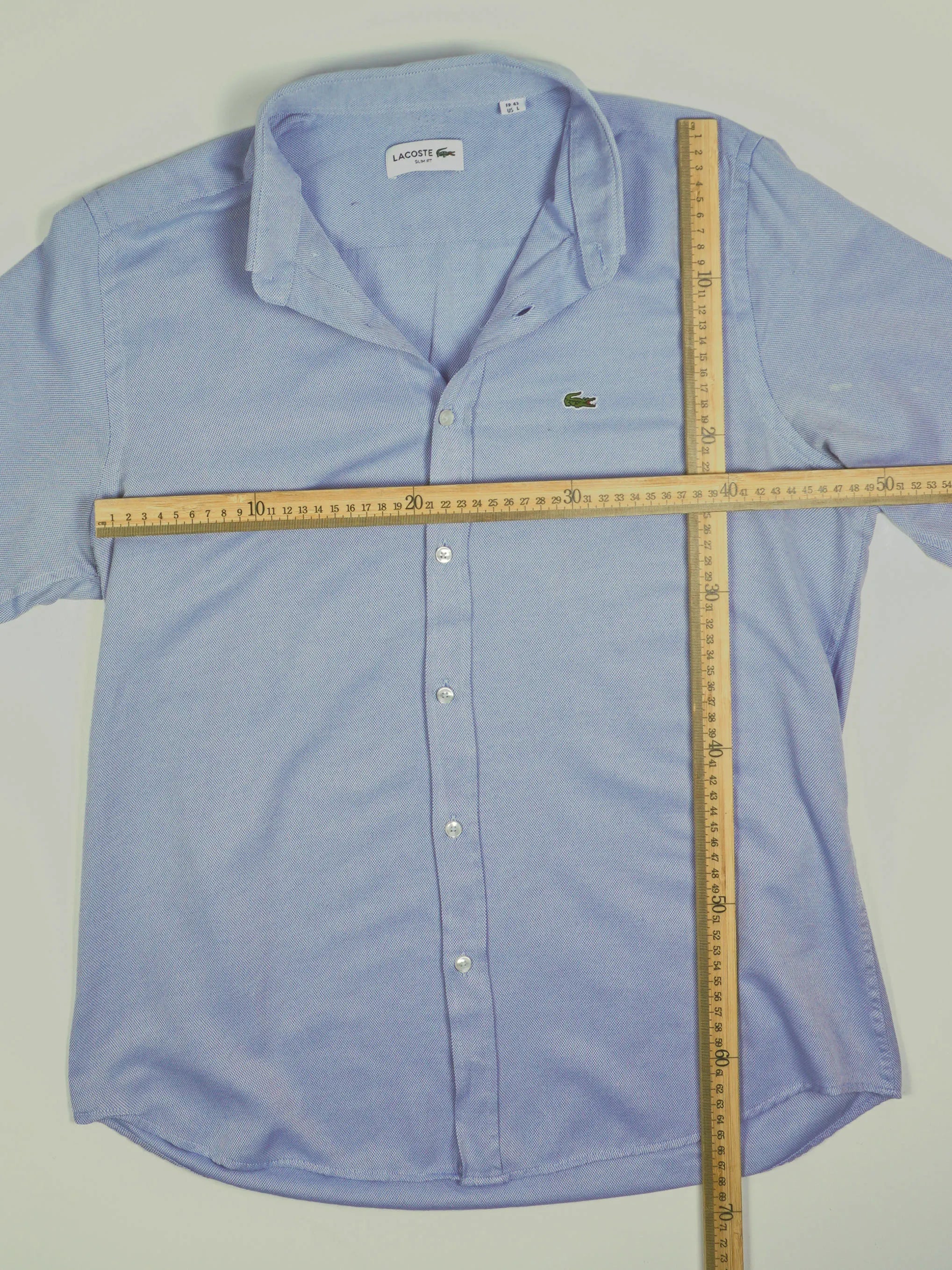 Lacoste Langarm Hemd (M)