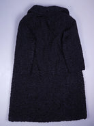 Vintage Felljacke Schwarz