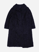 Vintage Felljacke Schwarz