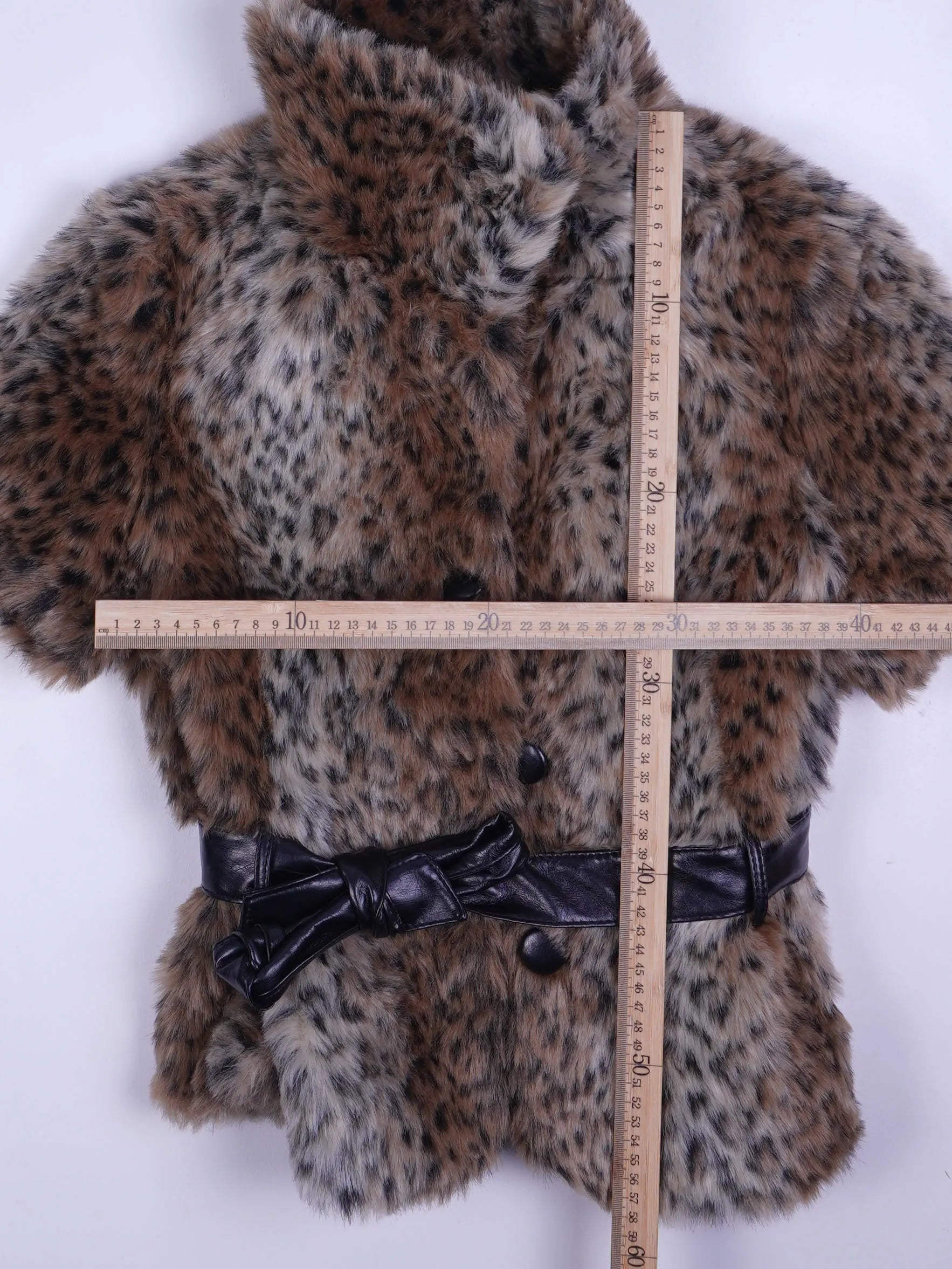 Vintage Felljacke Braun