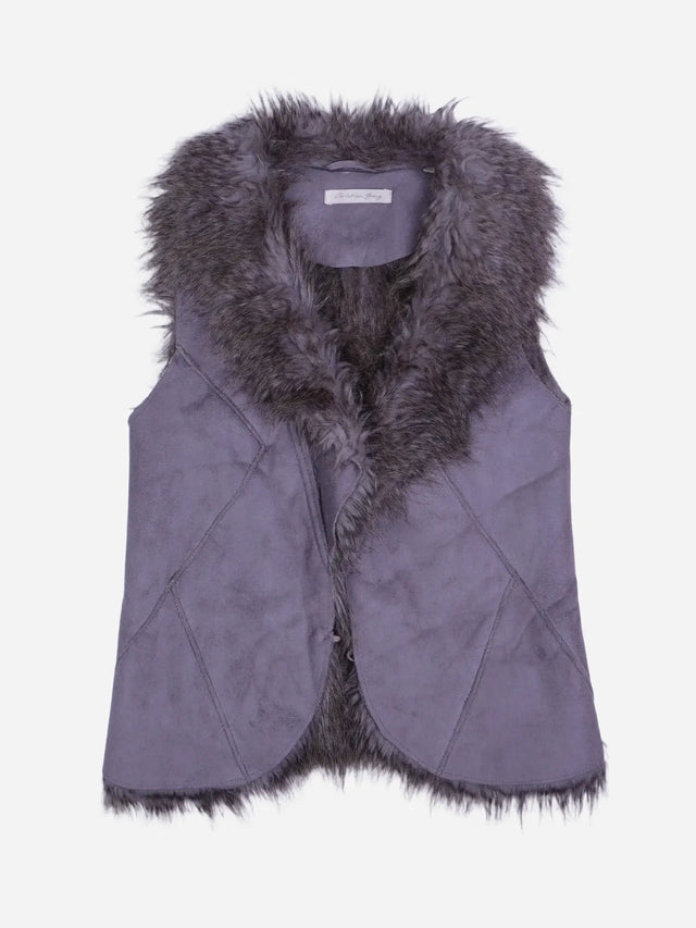 Vintage Weste Grau (S)