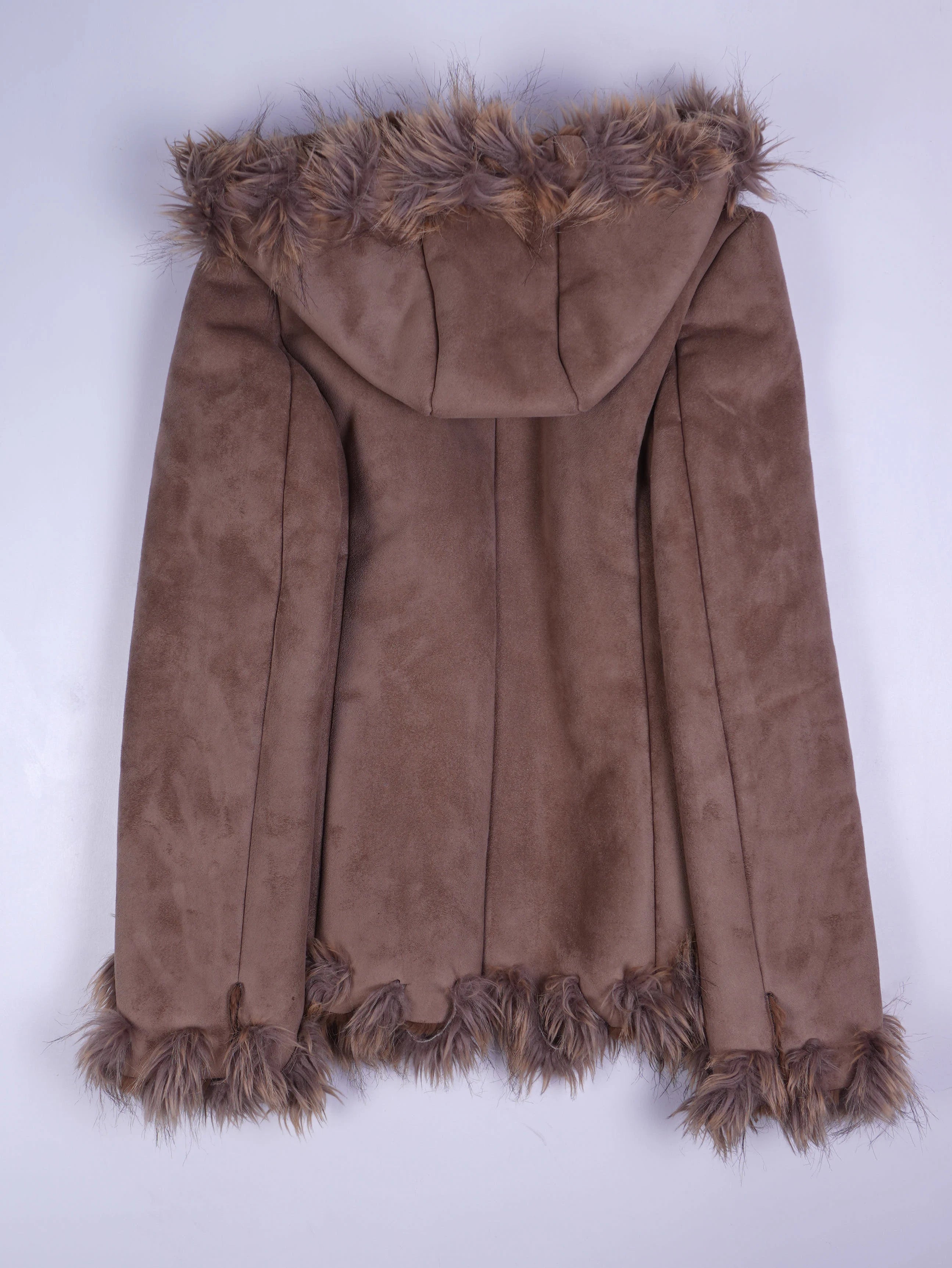 Vintage Felljacke Braun