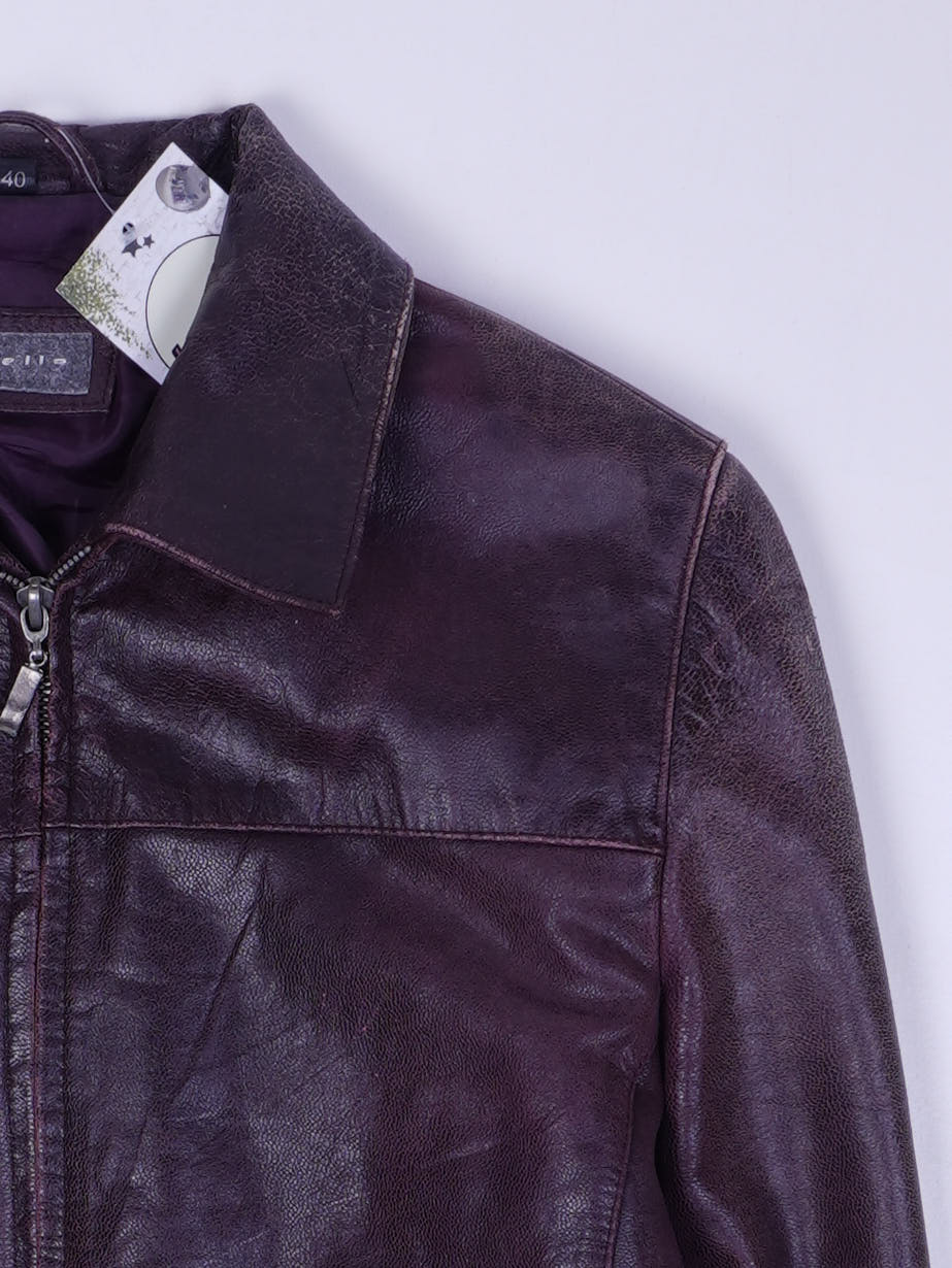 Vintage Lederjacke (S)