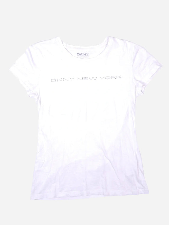 Vintage "Dkny New York" Strass T-Shirt (XS)
