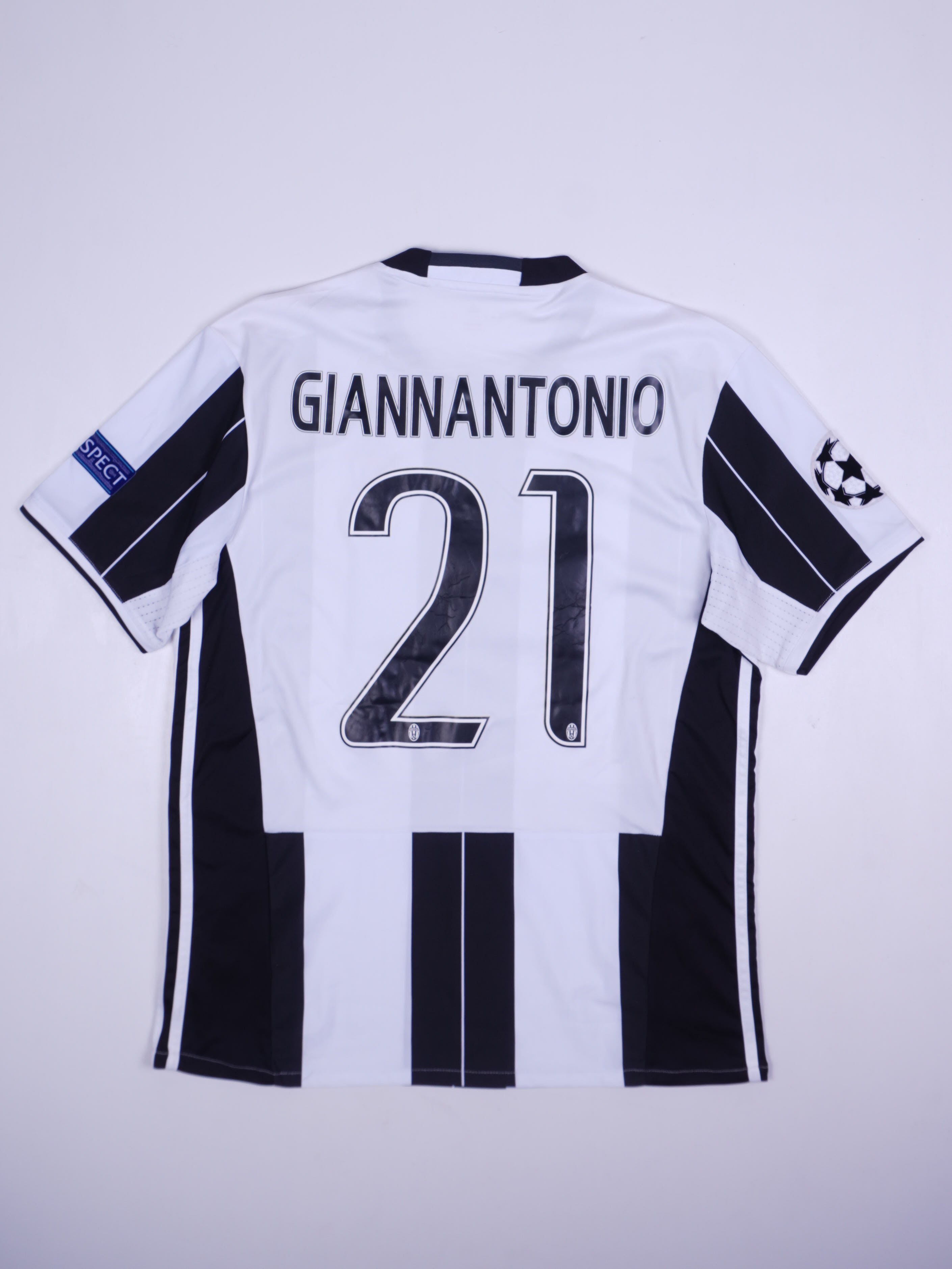 Adidas Juventus Turin Giannantonio 21 2016/17 Heim Trikot (L)