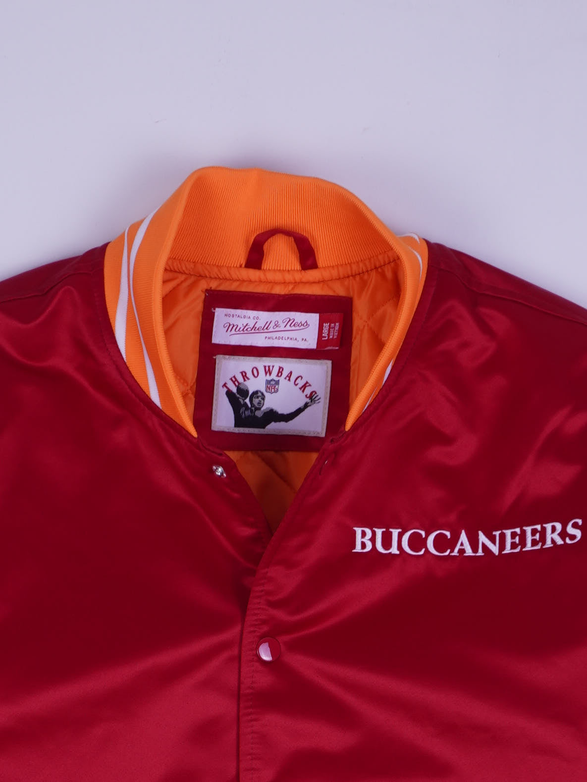 Mitchell & Ness Tampa Bay Buccaneers NFL College Jacke (L)
