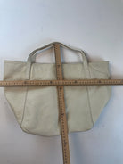 Schlangenoptik Shopper Tasche Weiß Y2k