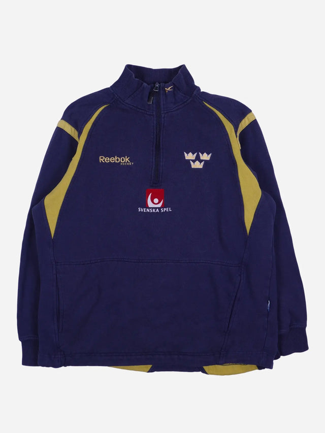 Reebok Schweden Hockey Halfzip Sweater (M)