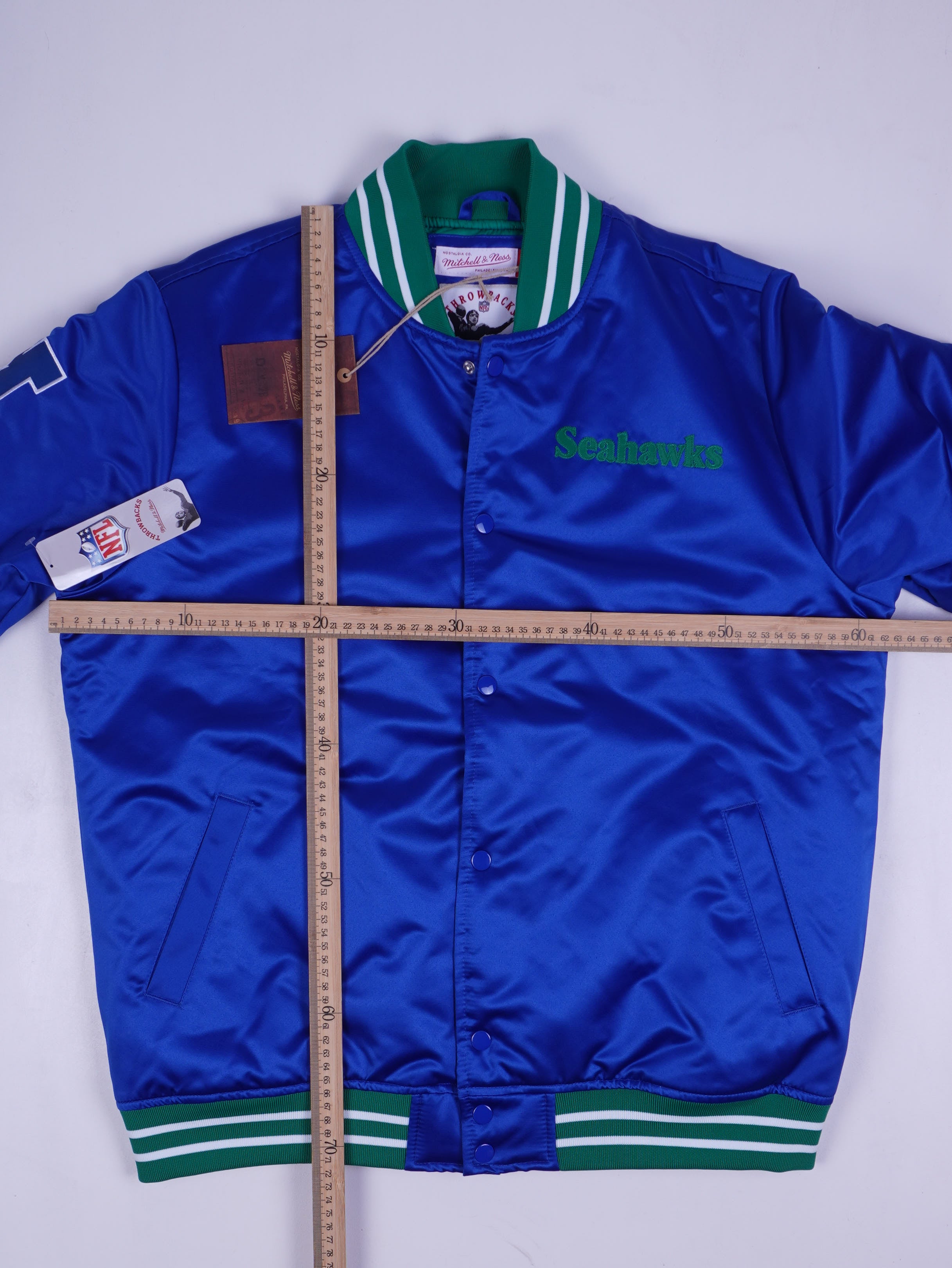 Mitchell & Ness Seeatlle Seahwaks NFL College Jacke (L)