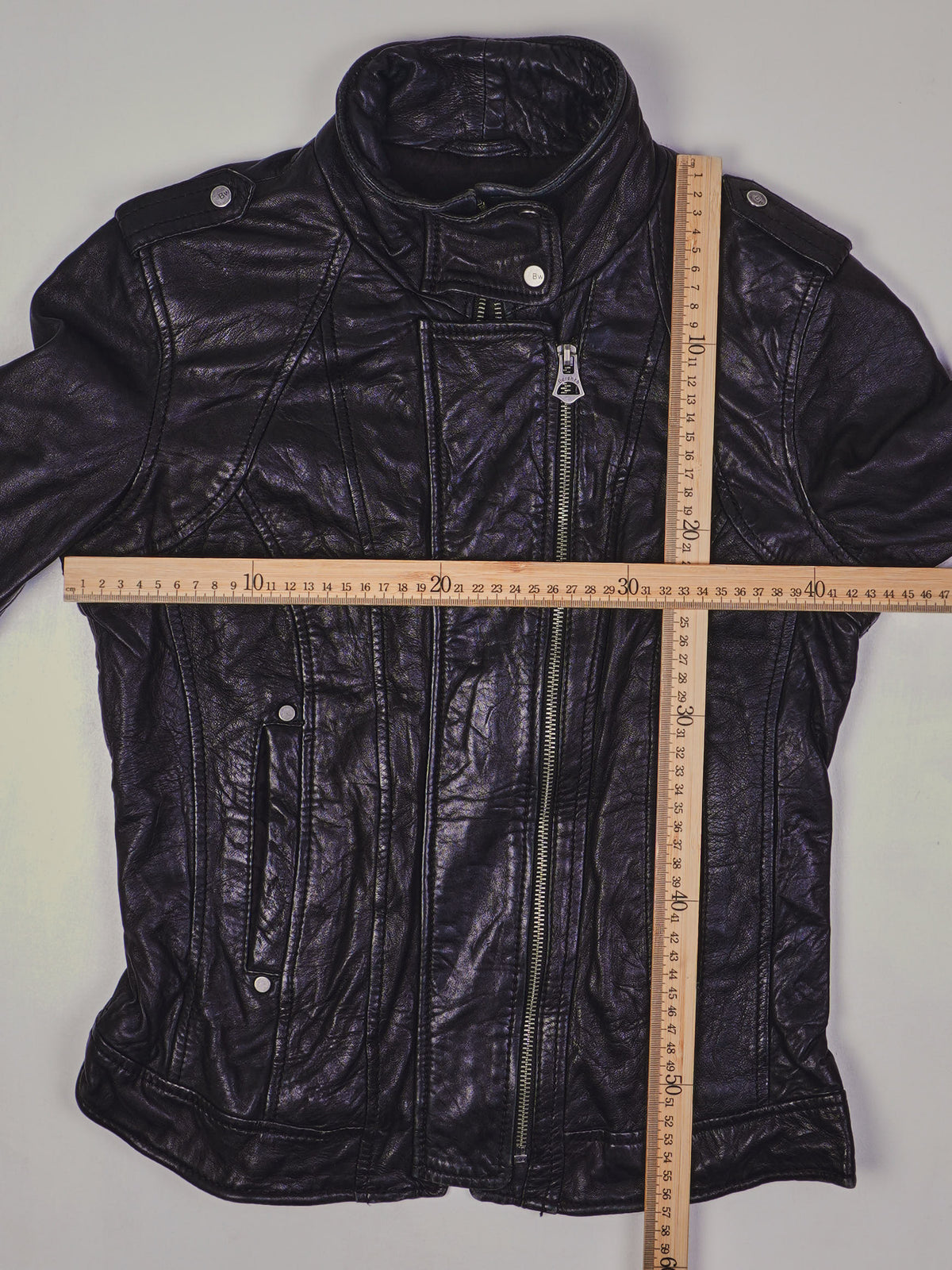 Vintage Lederjacke (S)