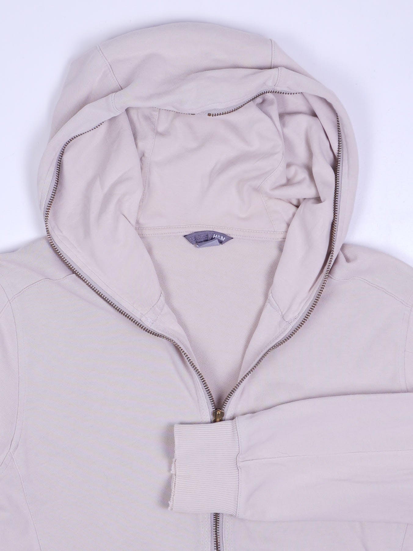 Vintage Y2K Zip Hoodie (M)