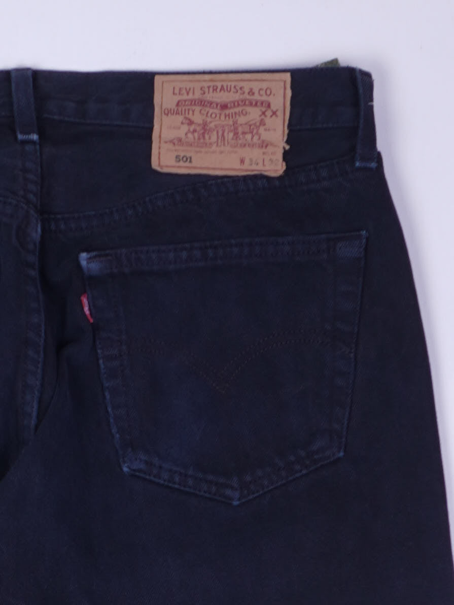 Levis 501 Straight Leg Jeans (W34)