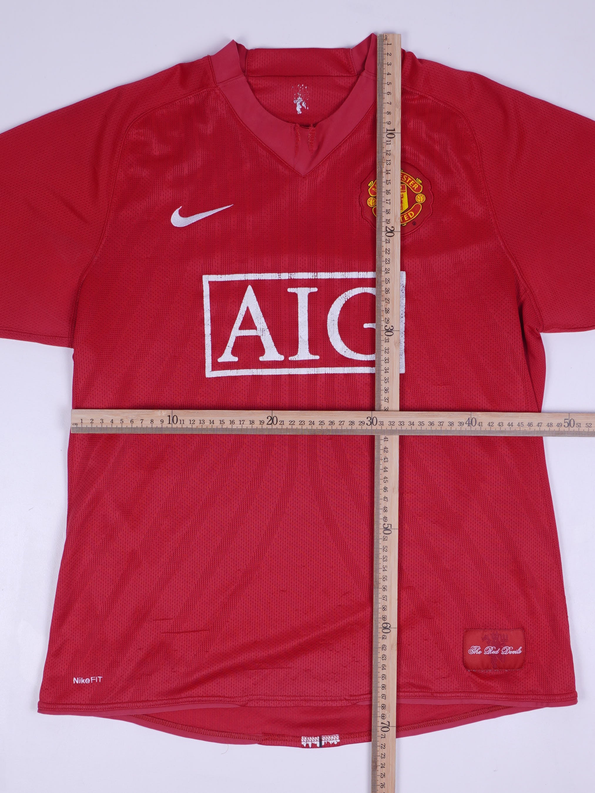 Nike Manchester United 2007/09 Heim Trikot (M)
