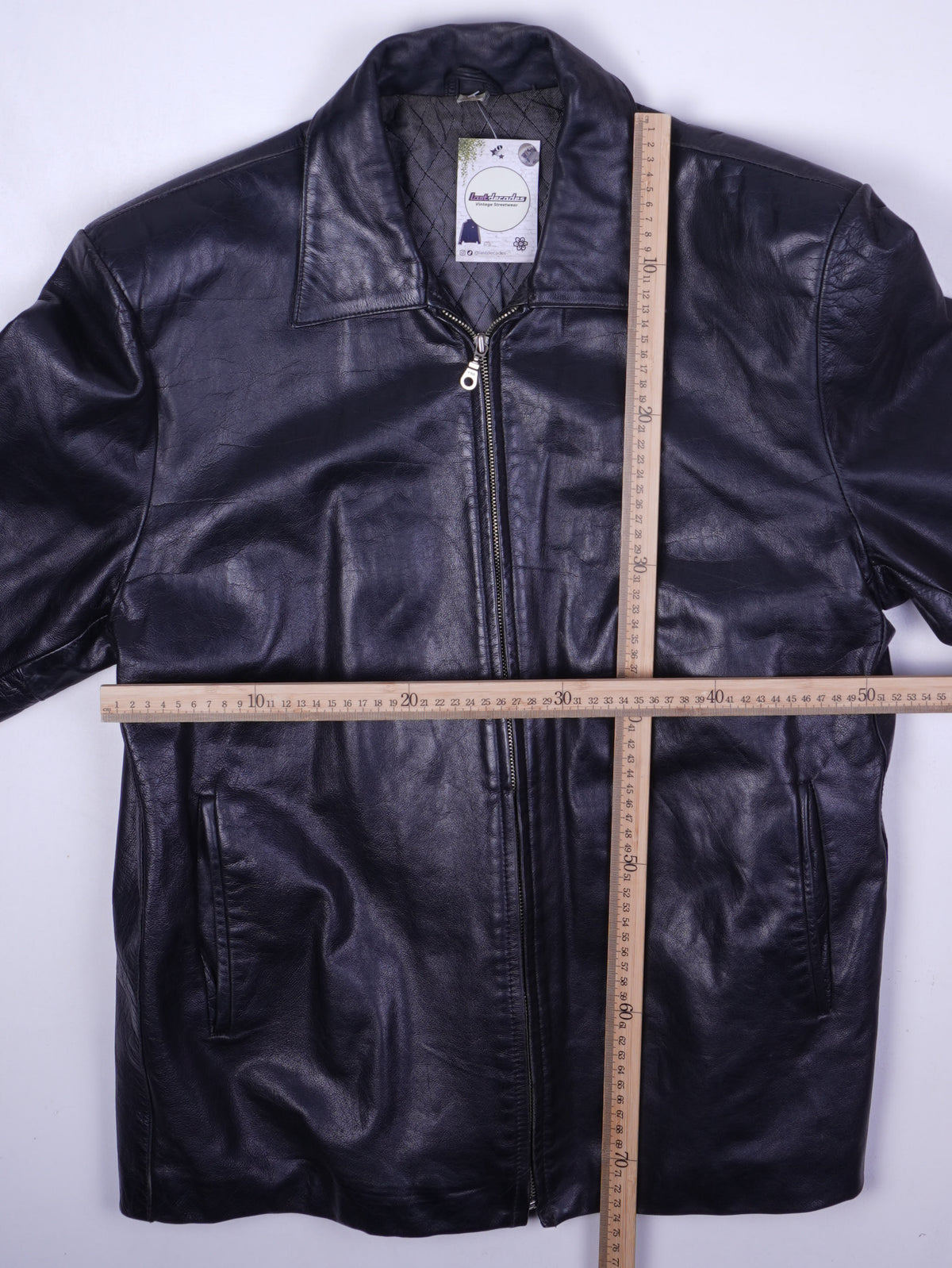 Vintage Lederjacke (L)