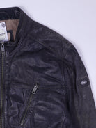 Camel Lederjacke (XL)