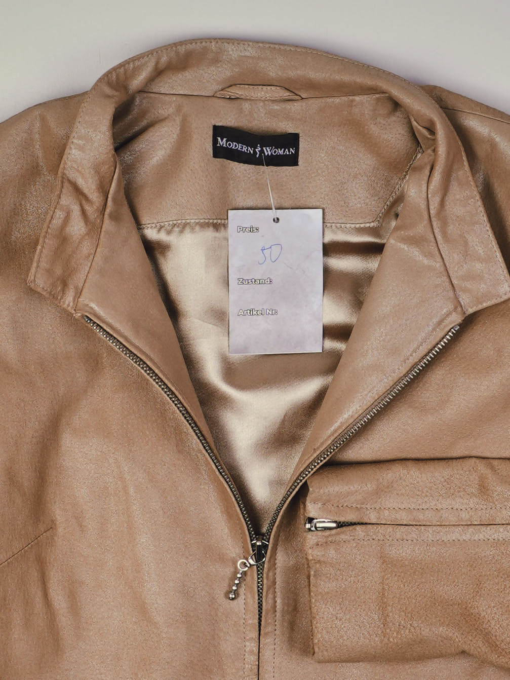 Vintage Lederjacke (S)