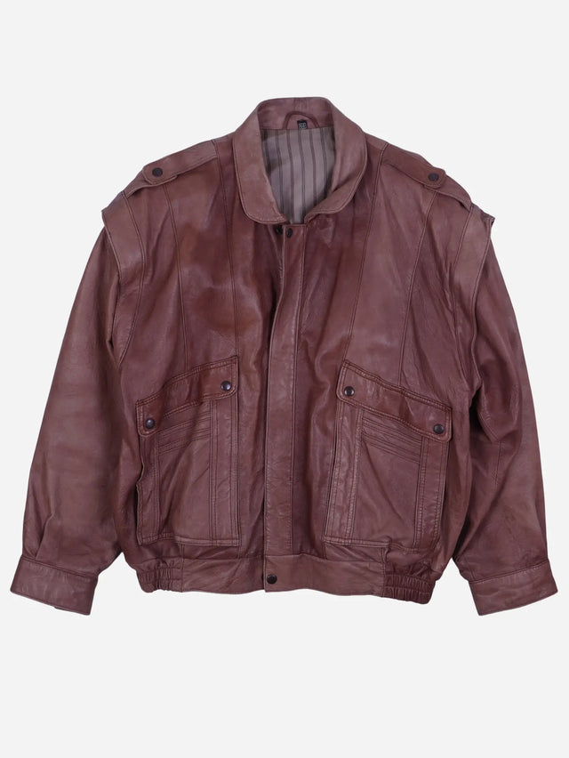 Vintage Lederjacke (L)