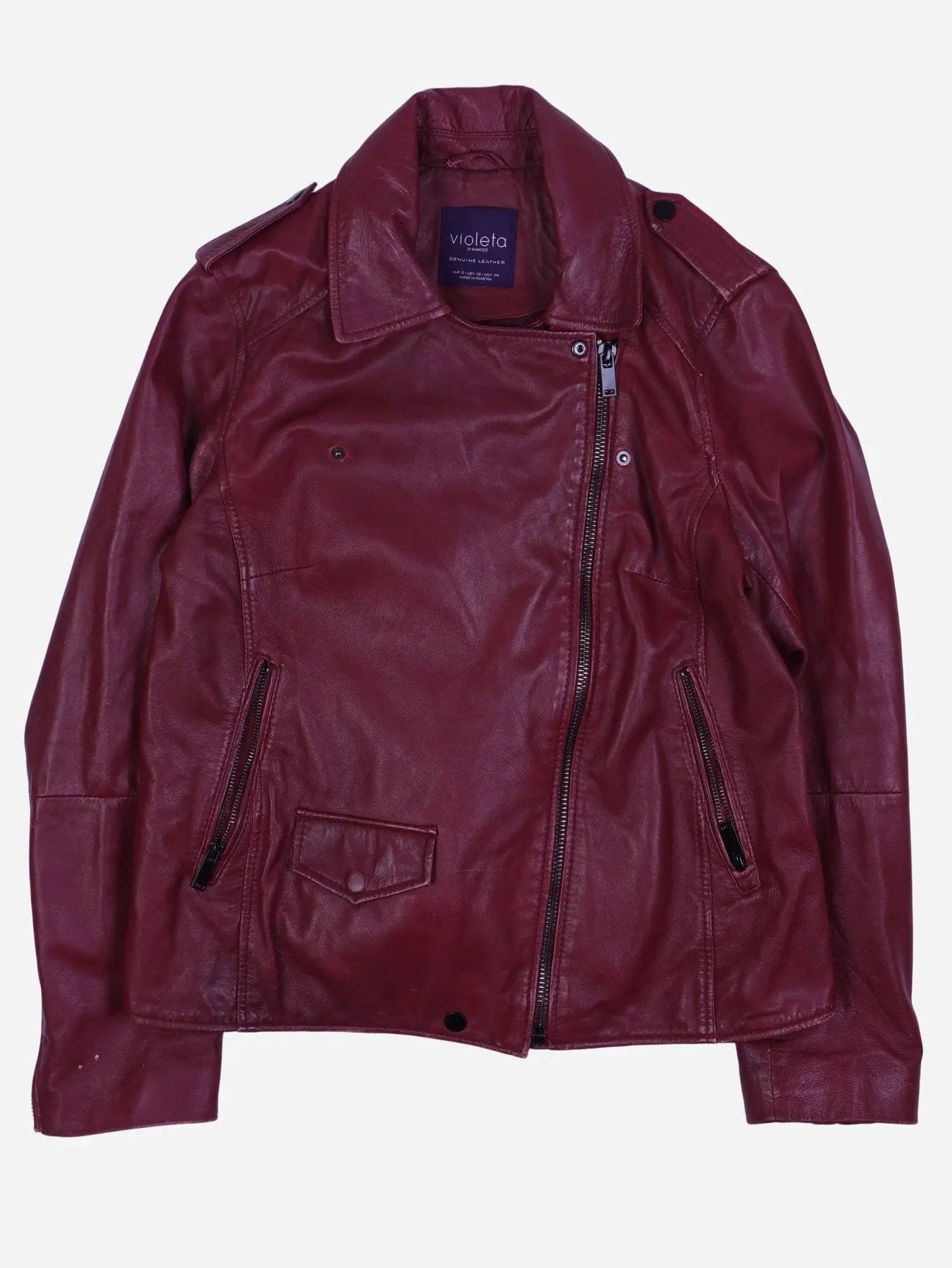 Vintage Lederjacke (M)