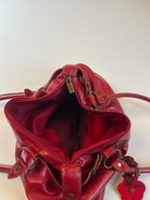 Vintage Tasche Rot