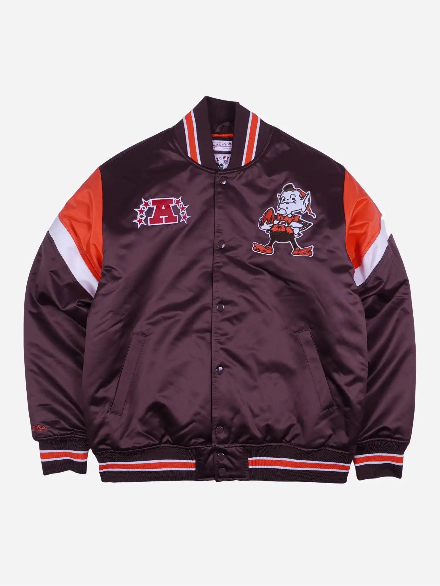 Mitchell & Ness Cleveland Browns NFL College Jacke (L)