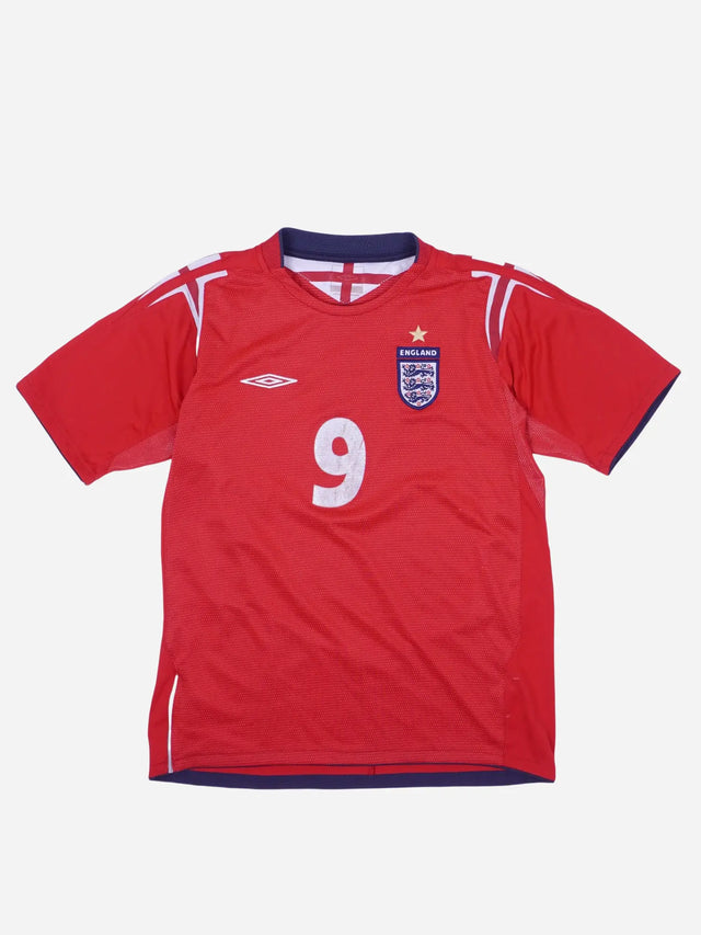 Umbro England Wayne Rooney 9 2004/06 Auswärts Trikot (S)