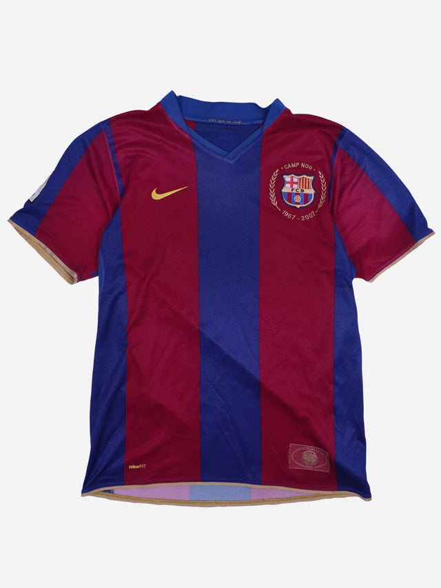 Nike Fc Barcelona 2007/08 Heim Trikot (L)