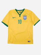 Nike Brasilien Neymar 10 2014 Heim Trikot (M)