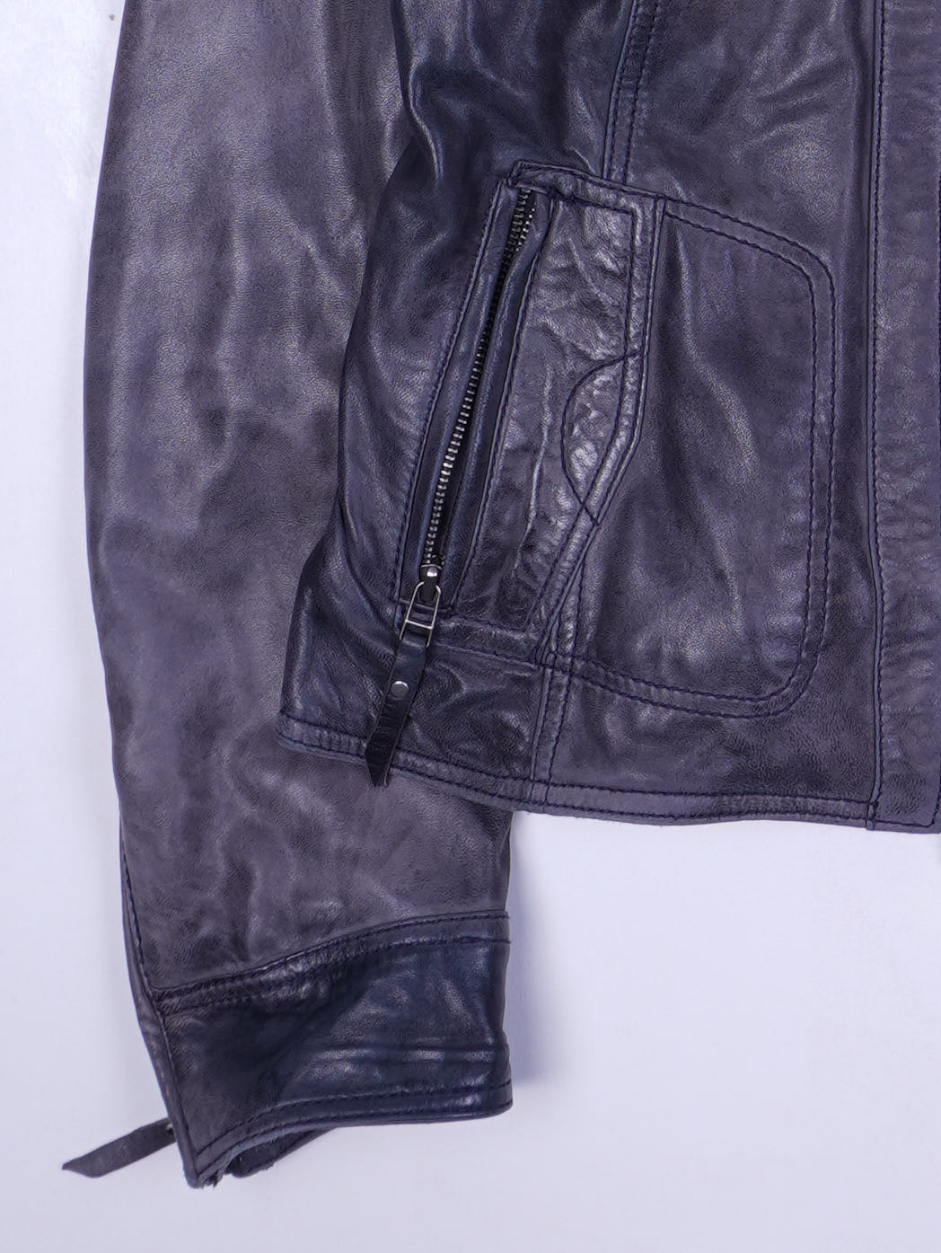 Vintage Lederjacke (S)