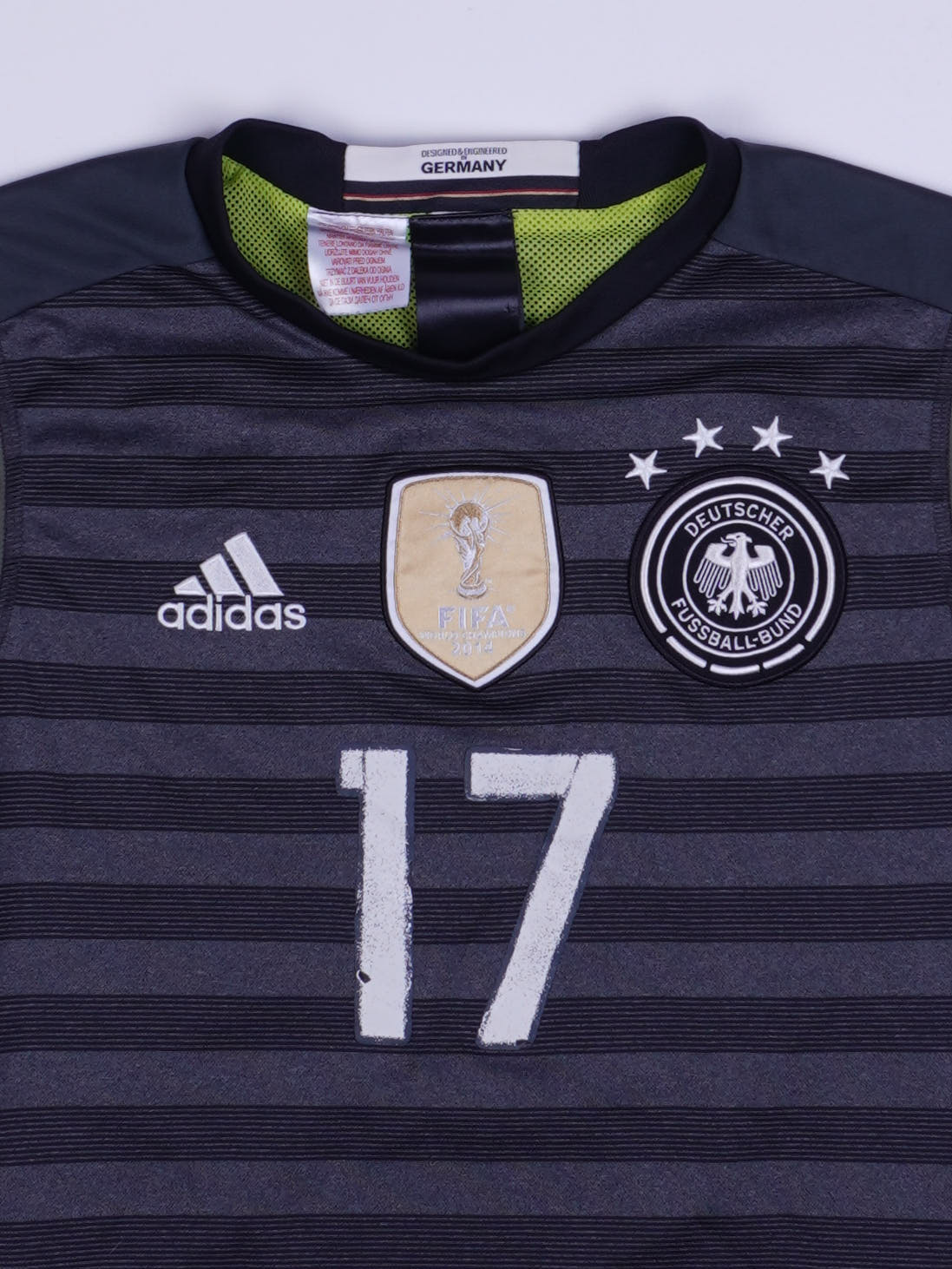 Adidas Deutschland Boateng 17 2016 Auswärts Trikot (XS)