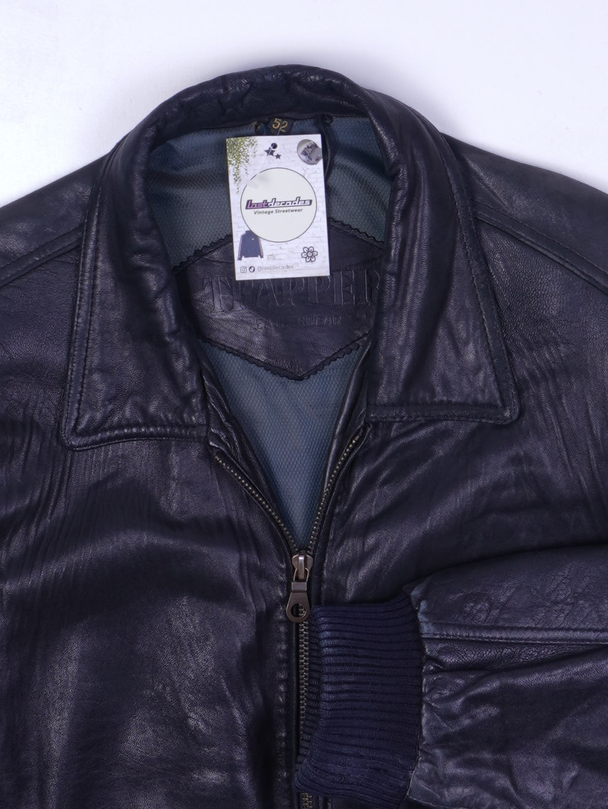 Vintage Lederjacke (XL)