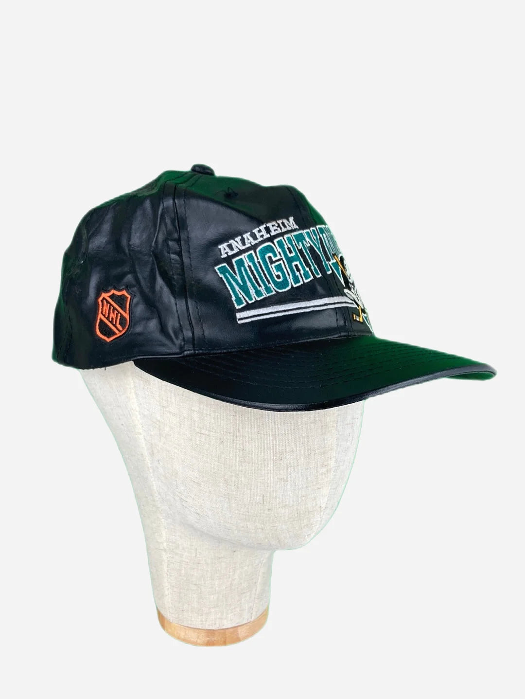 Mighty Ducks NHL Leder Cap