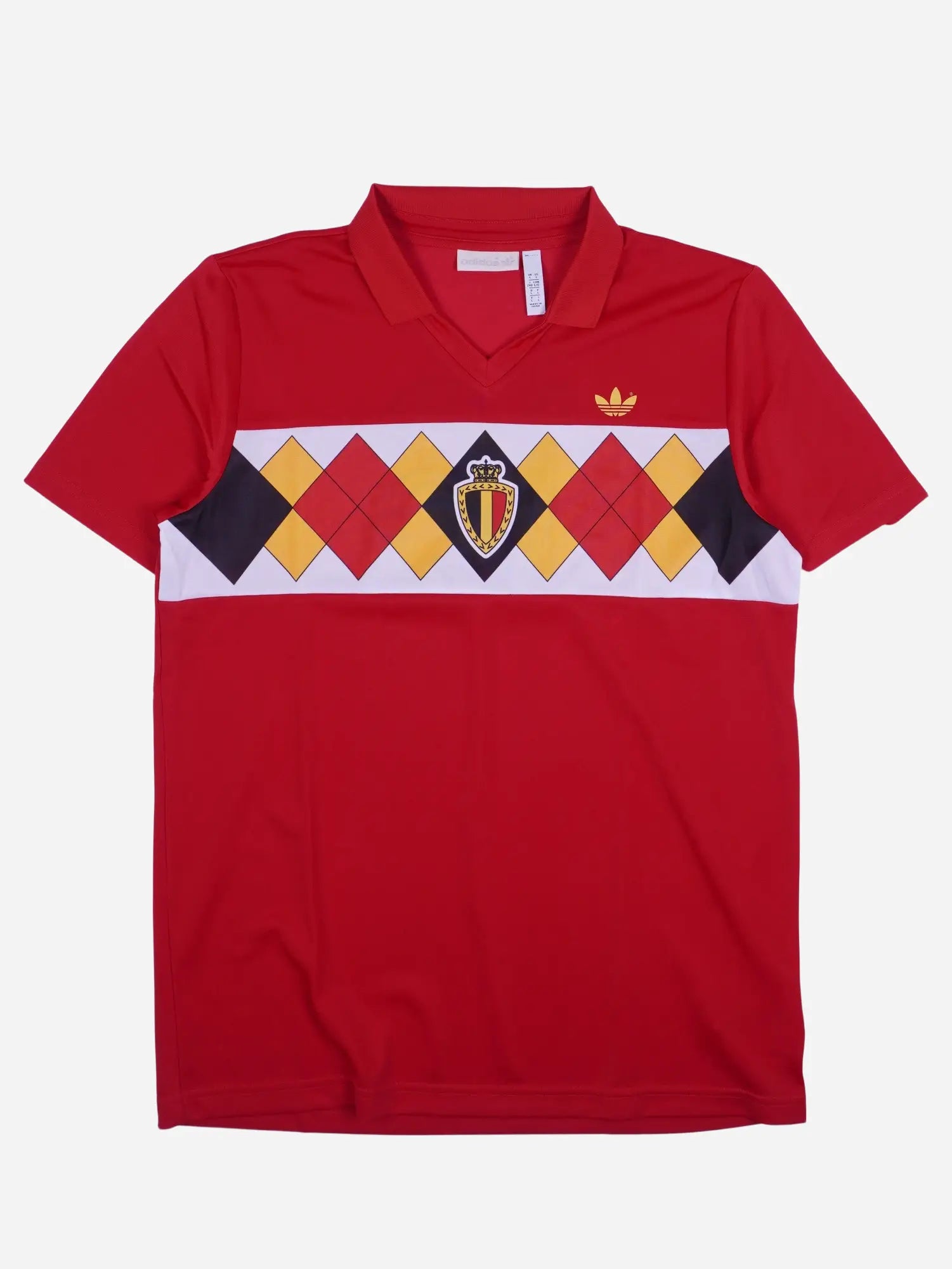 Adidas Belgien 16 1984 Heim Trikot (L)