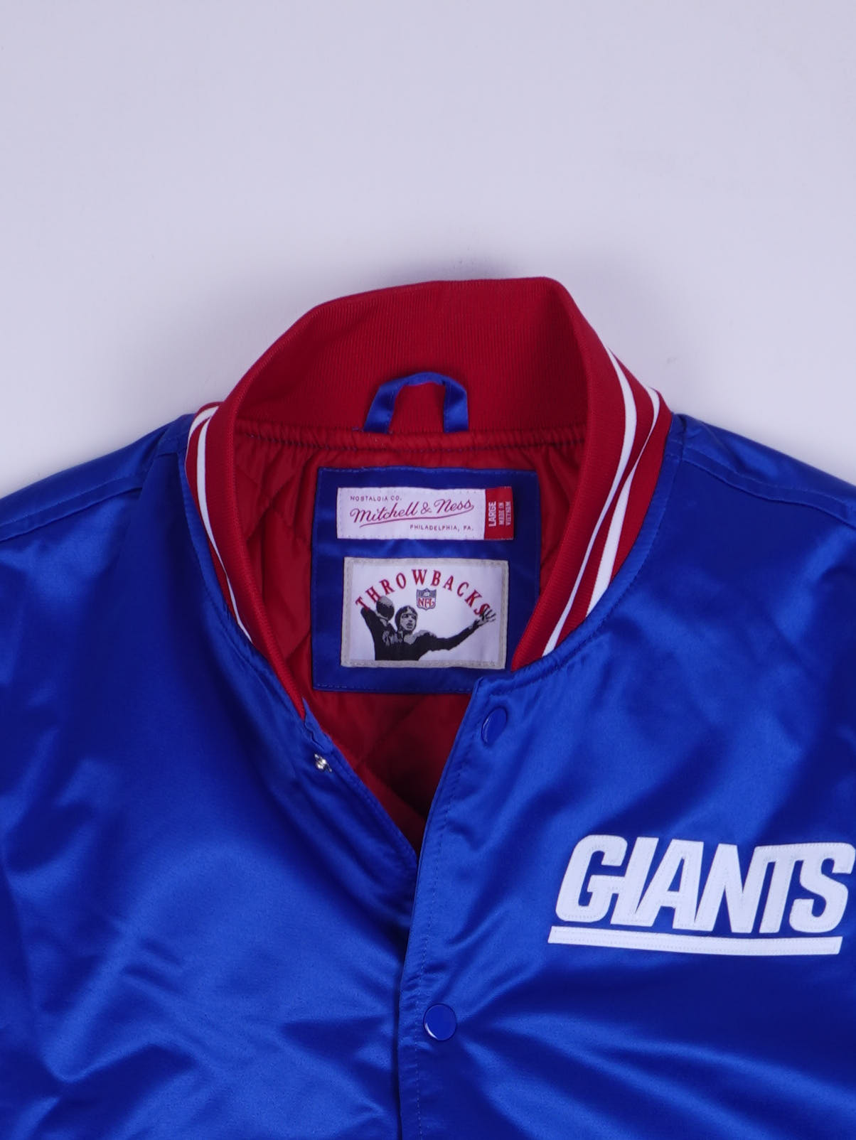 Mitchell & Ness New York Giants NFL College Jacke (L)