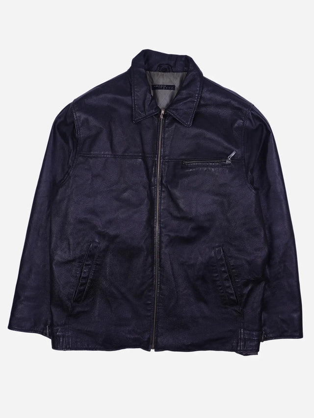 Vintage Lederjacke (XL)