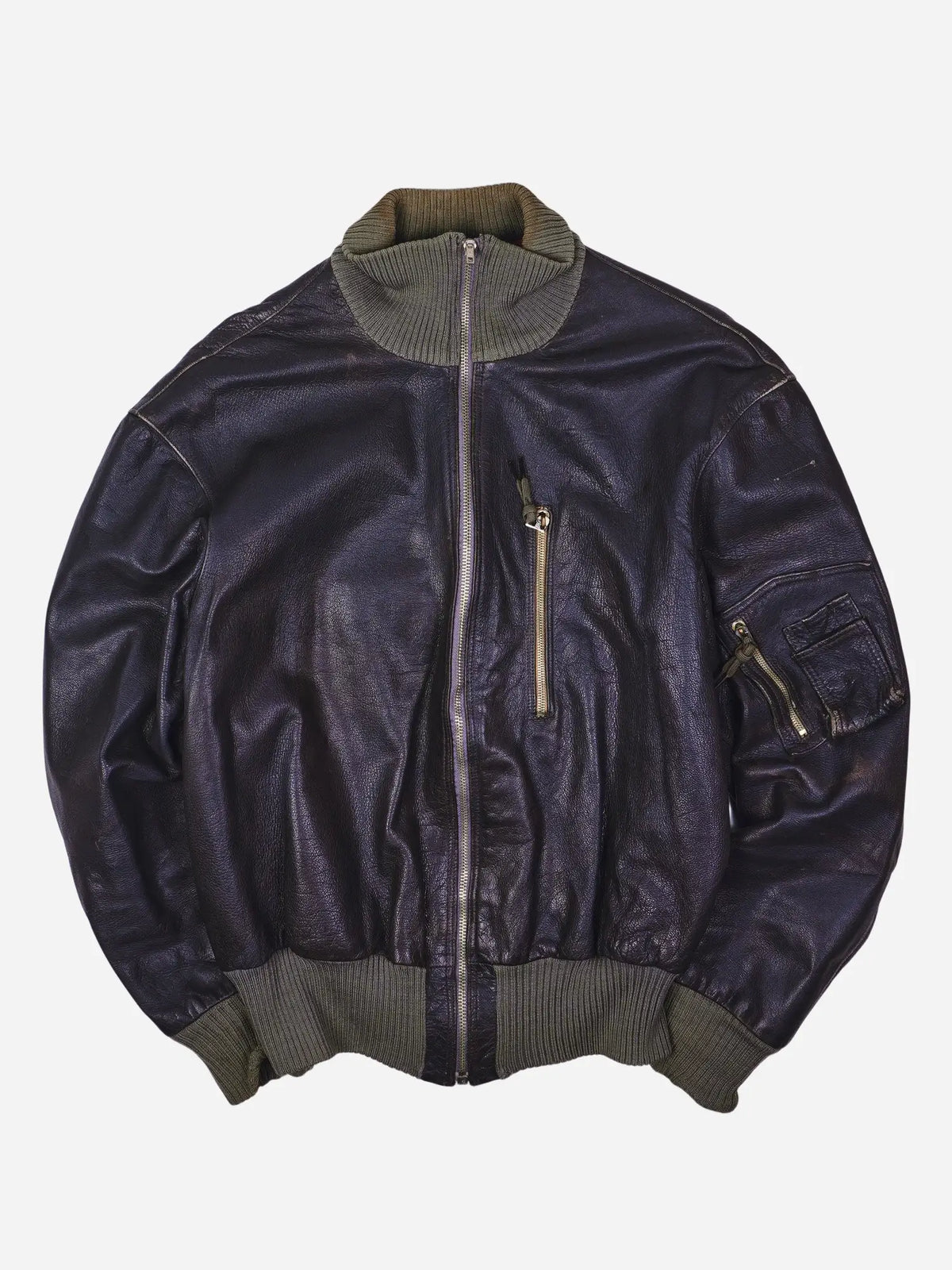 Vintage Lederjacke (M)