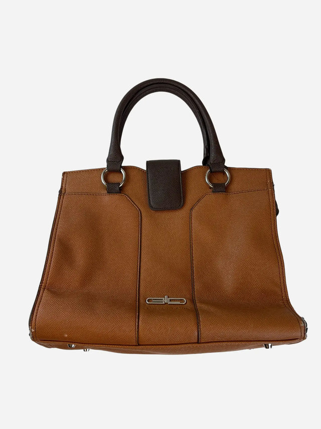 90s Office Tasche Braun