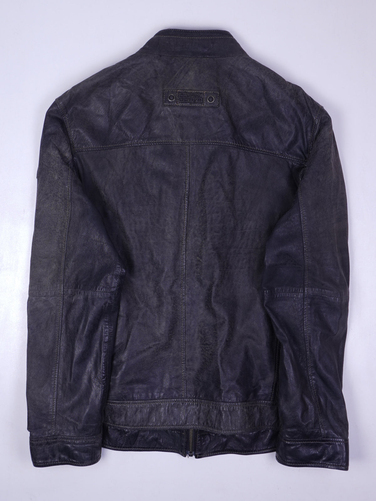 Camel Lederjacke (XL)