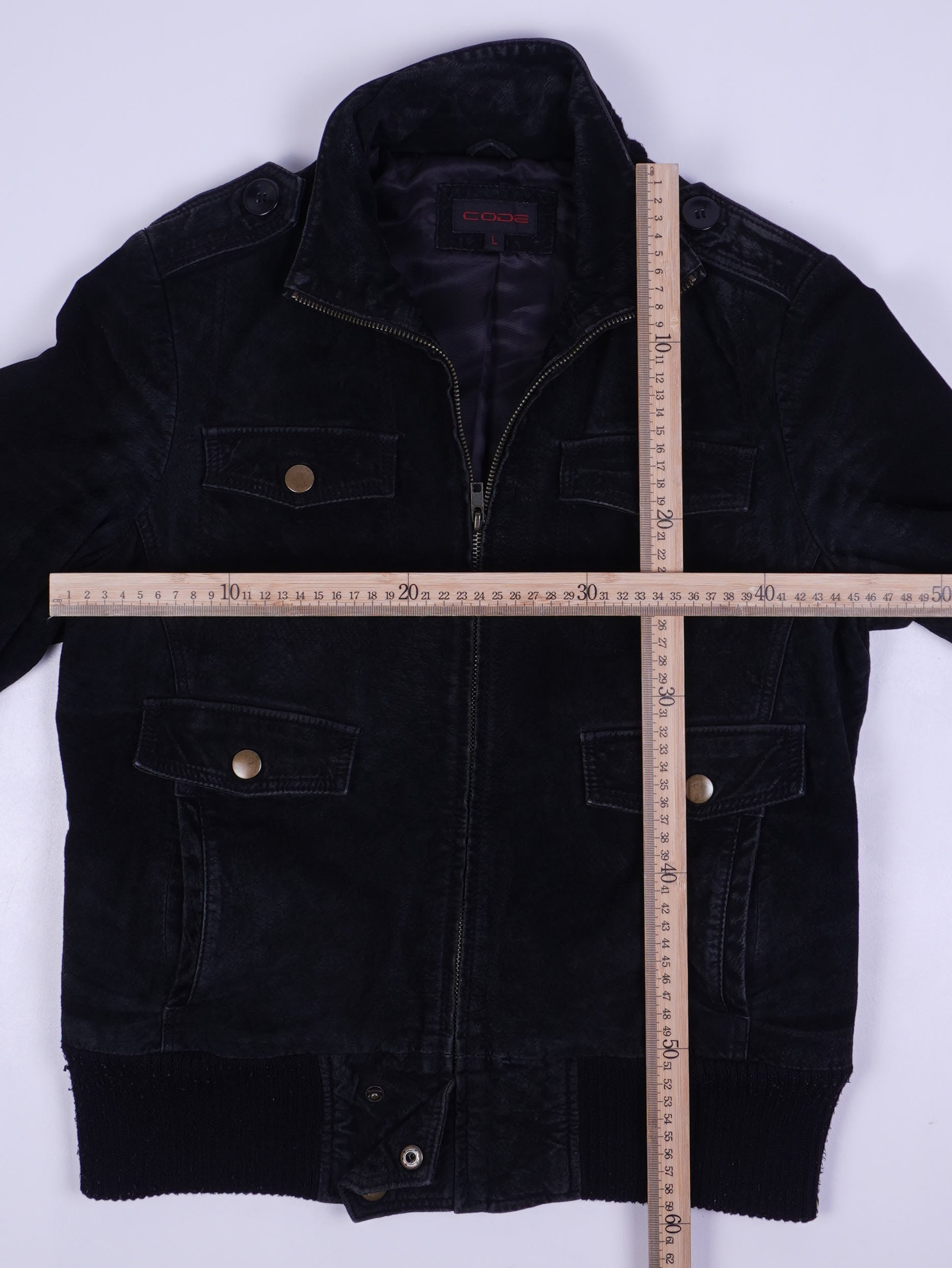 Vintage Lederjacke (M)