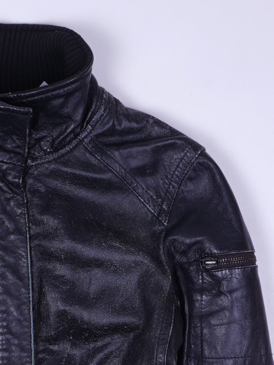 Vintage Lederjacke (S)
