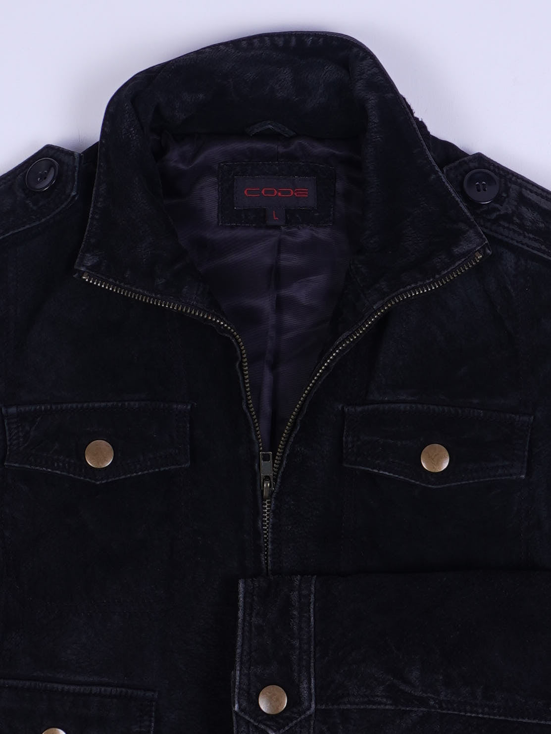 Vintage Lederjacke (M)