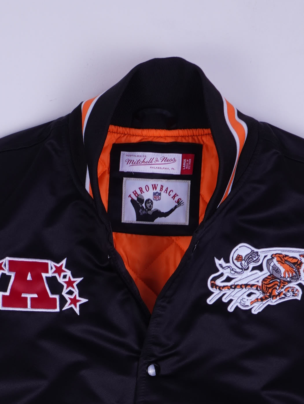 Mitchell & Ness Bengals NFL College Jacke (L)