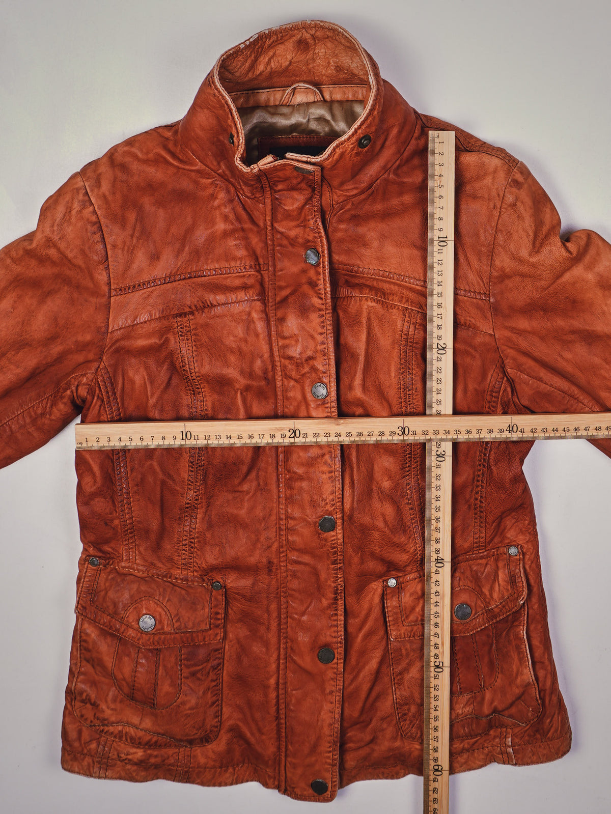 Vintage Lederjacke (M)
