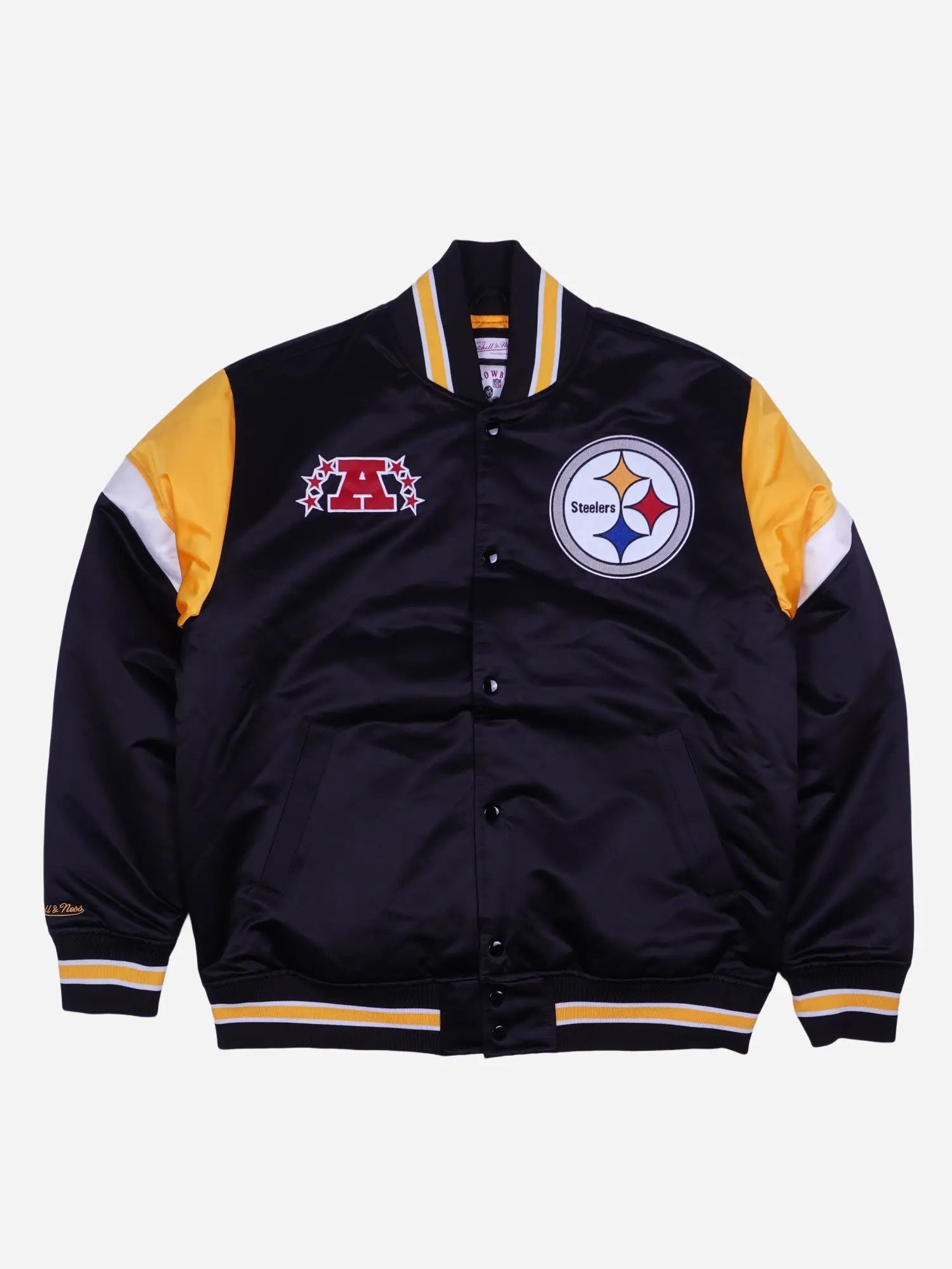 Mitchell & Ness Steelers NFL College Jacke (L)