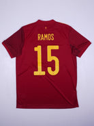 Adidas Spanien Sergio Ramos 15 2020/21 Heim Trikot (L)